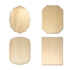 Hot Sale 🤩 24 Pack: Assorted 12" Wooden Plaque by ArtMinds™ ⭐