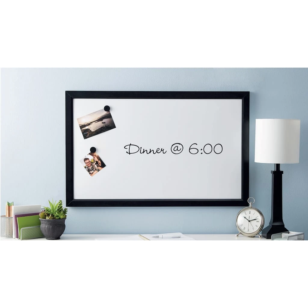 Deals 😀 Framed Magnetic Dry Erase Board by ArtMinds™, 22" x 35" 🎁 - Image 3
