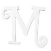 Discount 😉 5" White Curlicue Letter by Make Market® by ArtMinds 🎉