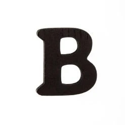 Hot Sale ✔️ 2.5" Black Wood Letter by ArtMinds® ✨