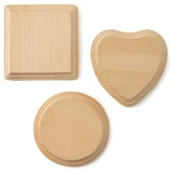 Flash Sale 😍 Assorted 4" x 4" Wood Plaque by ArtMinds™ 😍