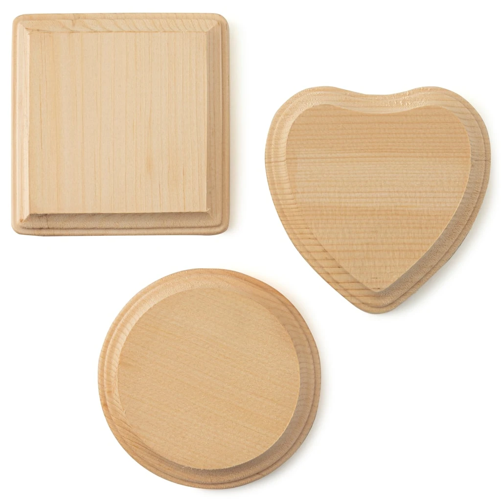 Flash Sale 😍 Assorted 4" x 4" Wood Plaque by ArtMinds™ 😍