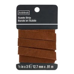 Top 10 🎁 Medium Brown Suede Strip by ArtMinds™ 🥰