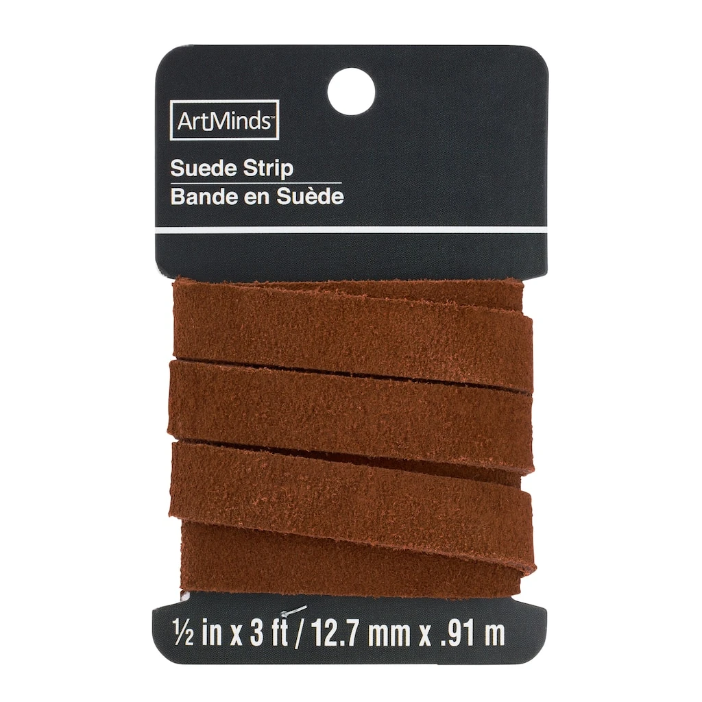 Top 10 🎁 Medium Brown Suede Strip by ArtMinds™ 🥰