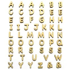 Best Sale 🎉 3/4" Wood Marker Letters by ArtMinds™ 😍