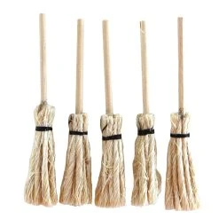 Best deal 😀 Mini Wood Brooms by ArtMinds™ 💯