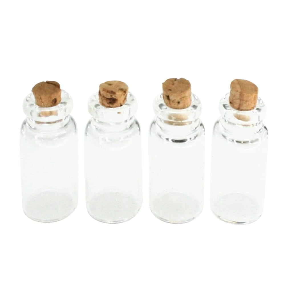 Cheapest ❤️ 12 Packs: 4 ct. (48 total) Mini Bottles with Corks by ArtMinds™ 💯
