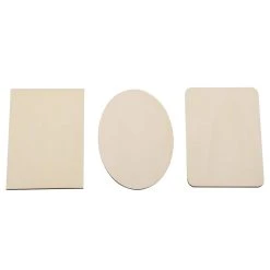 Discount 🥰 36 Pack: Assorted 7" x 5" Unfinished Wood Plaque by ArtMinds™ ⭐