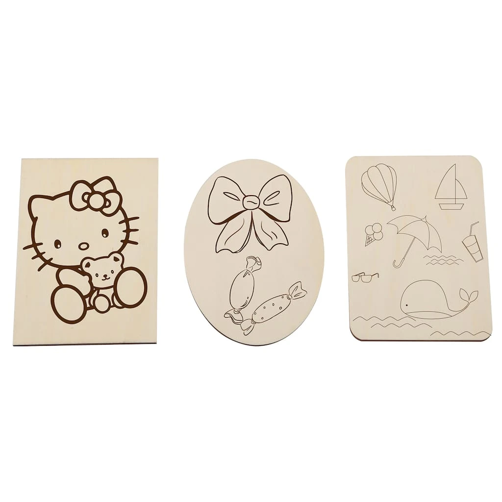 Discount 🥰 36 Pack: Assorted 7" x 5" Unfinished Wood Plaque by ArtMinds™ ⭐ - Image 3