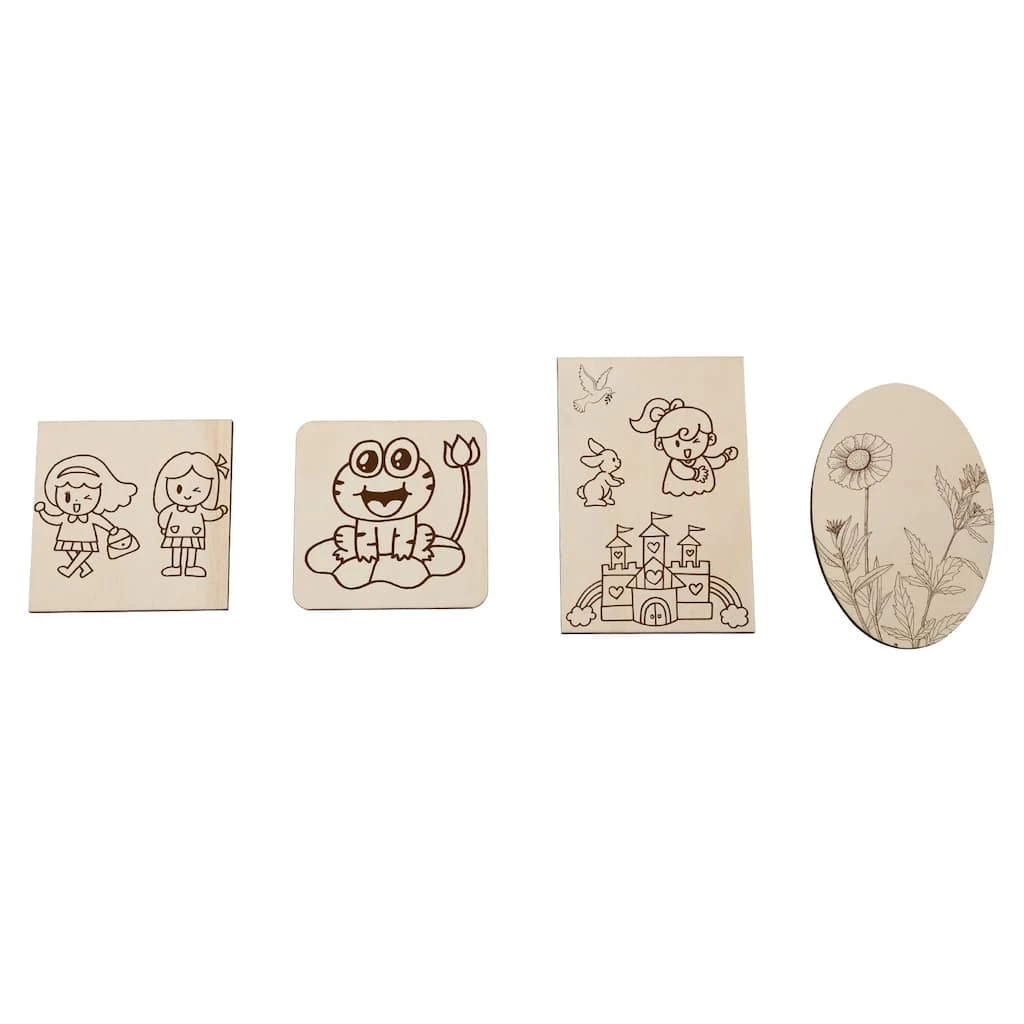Wholesale 👍 36 Pack: Assorted Unfinished Wood Plaque by ArtMinds™ 😉 - Image 3