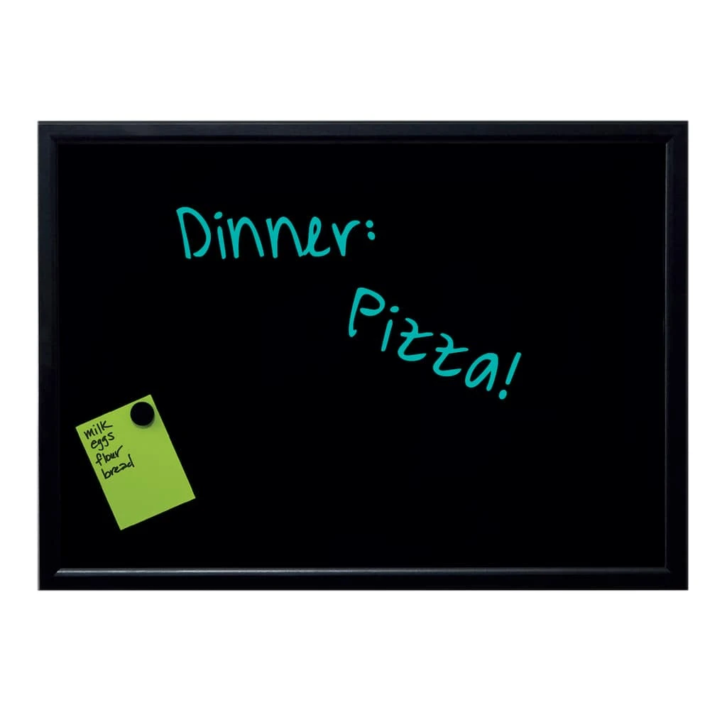 New ✔️ Black Framed Magnetic Wet Erase Board by ArtMinds™, 23" x 32" ⌛ - Image 2