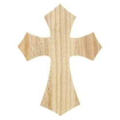 Cheap ๐งจ Ready to Finish Wooden Hanging Cross by ArtMinds® โ๏ธ