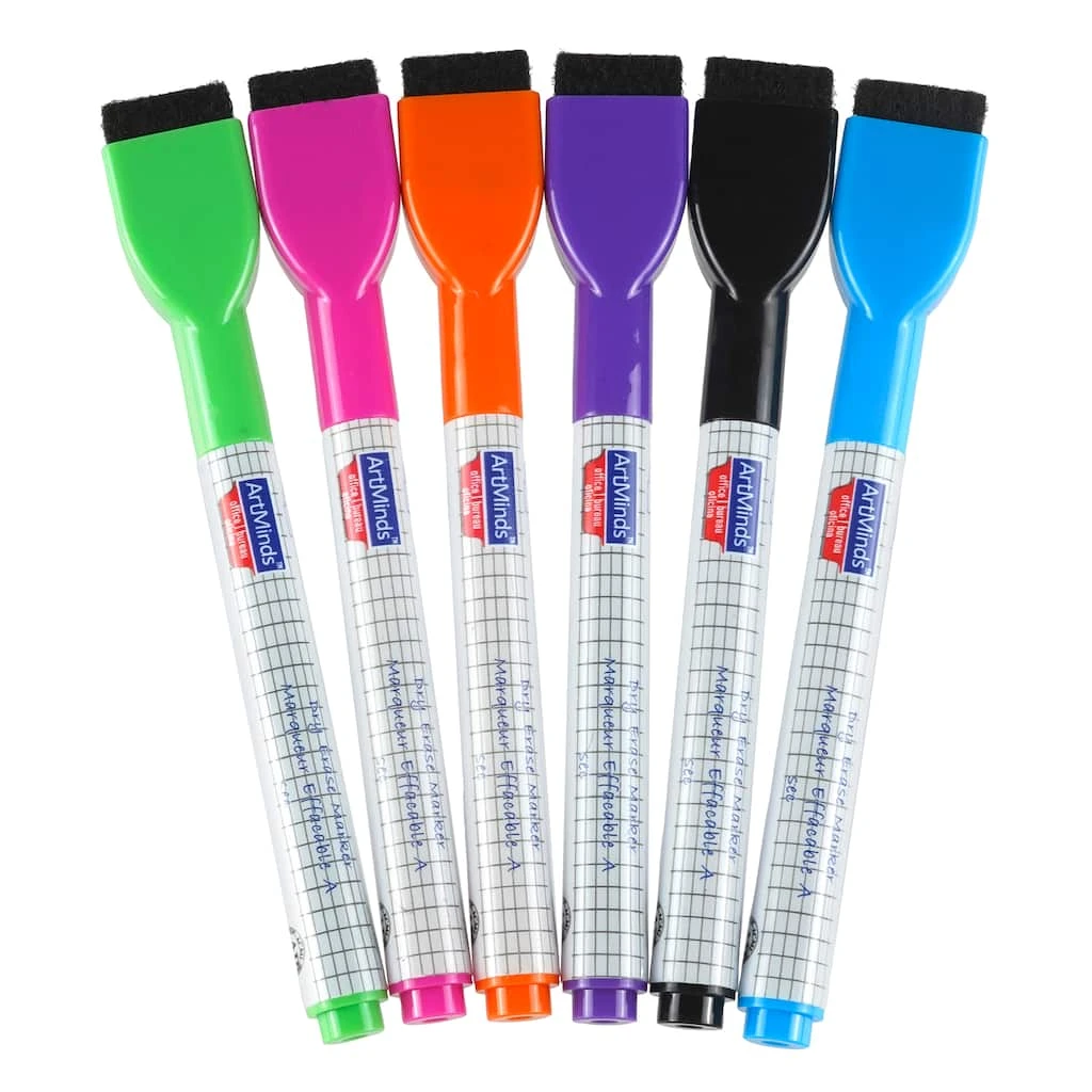 New ✨ 12 Packs: 6 ct. (72 total) Magnetic Dry Erase Markers by ArtMinds™ 😀 - Image 2