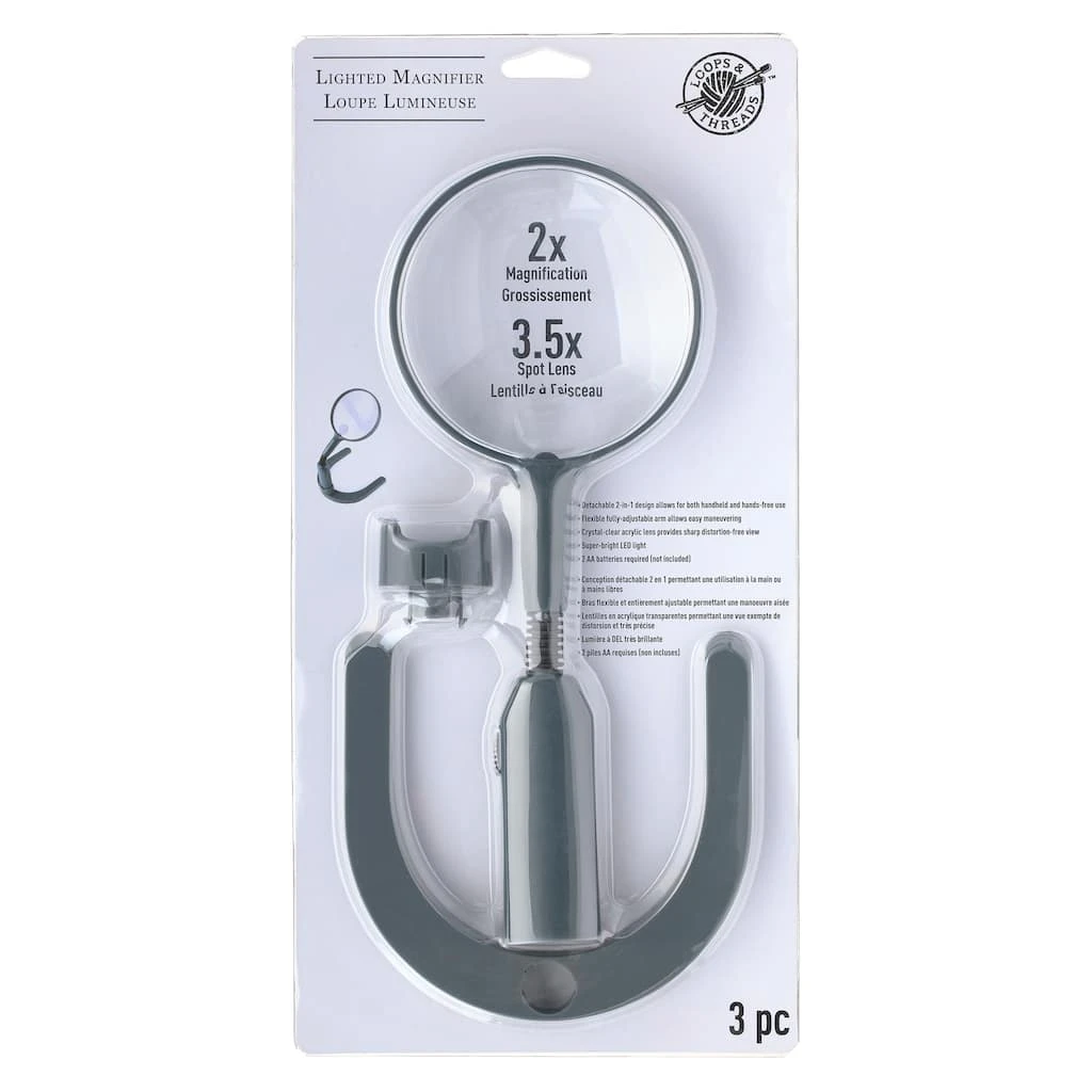 Promo ❤️ Magnifier Stand with Lamp by ArtMinds™ 💯 - Image 3