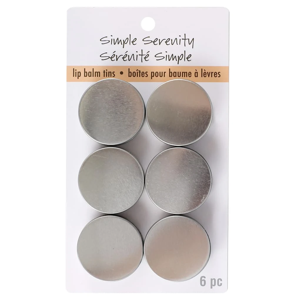 Flash Sale 👏 6 Packs: 6 ct. (36 total) Simple Serenity Lip Balm Tins by ArtMinds™ 👍