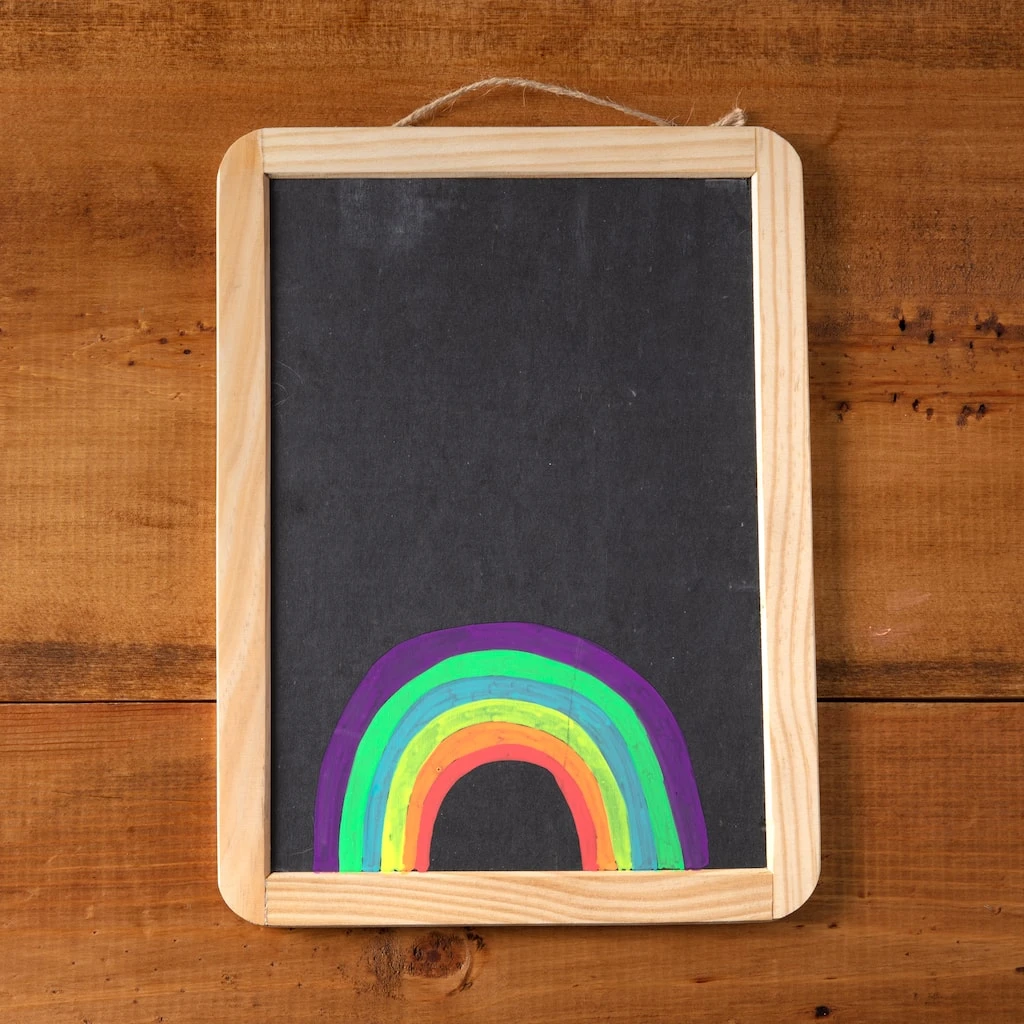 New ⭐ 7" x 10" Chalkboard Slate by ArtMinds™ ✔️ - Image 4