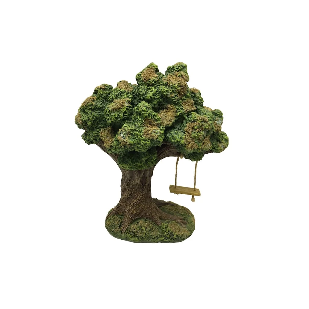 Best reviews of 🌟 12 Pack: Mini Oak Tree with Wooden Swing by ArtMinds™ 👍 - Image 2