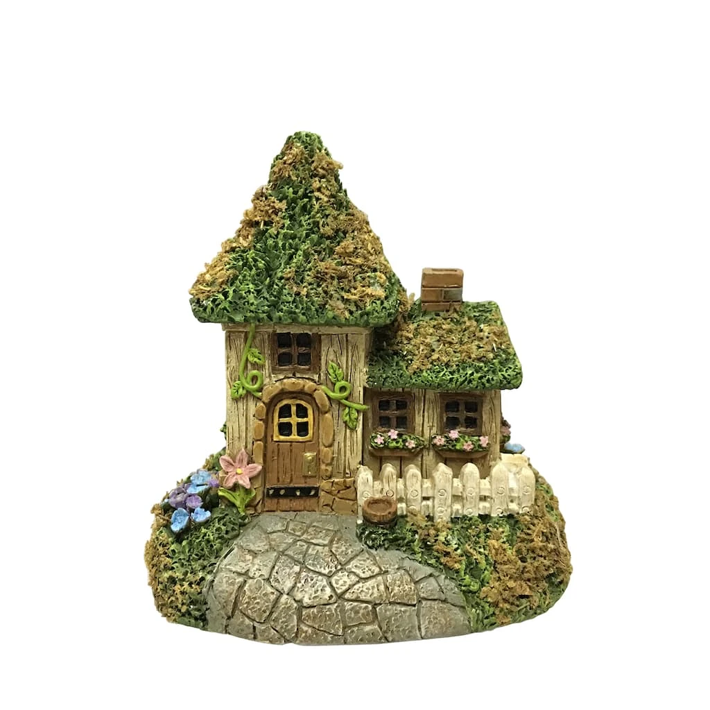 Coupon 😉 12 Pack: Mini Cottage with Fence by ArtMinds™ 👍