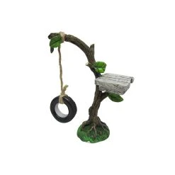Cheapest 🔥 12 Pack: Mini Lookout Tree with Tire Swing by ArtMinds™ 🤩