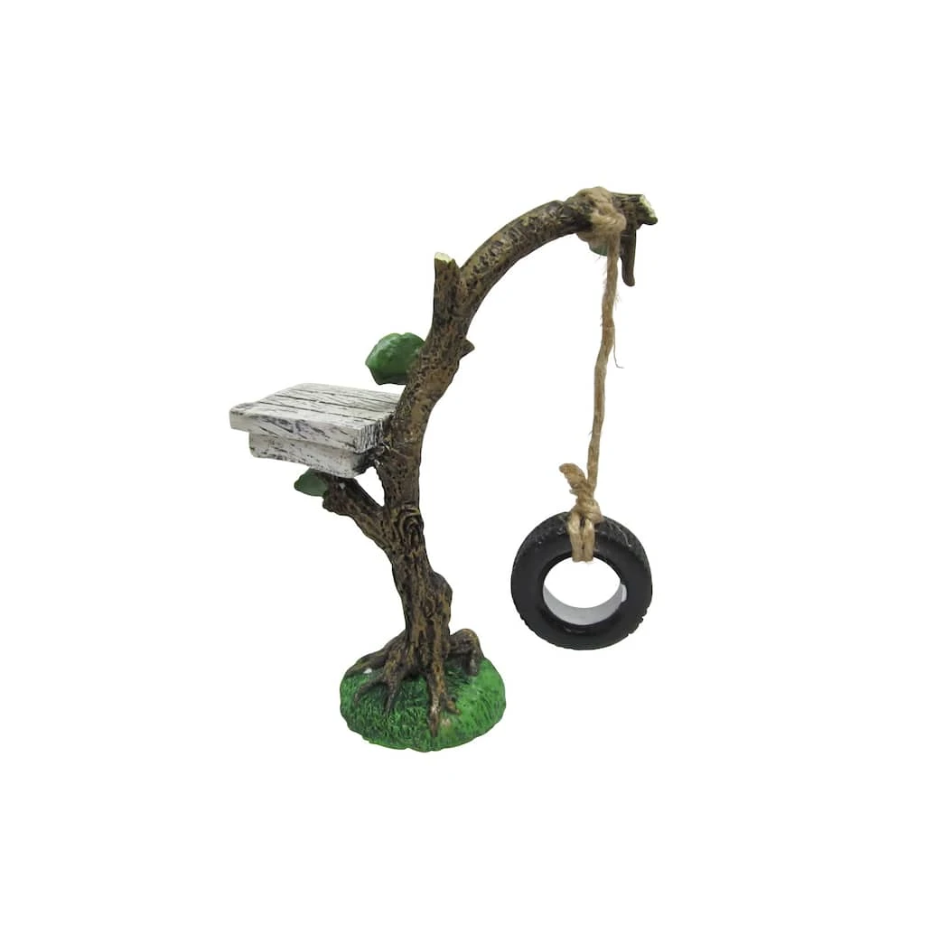 Cheapest 🔥 12 Pack: Mini Lookout Tree with Tire Swing by ArtMinds™ 🤩 - Image 2