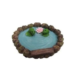 Best Sale ✨ 12 Pack: Mini Pond with Frogs & Lily by ArtMinds™ ✔️