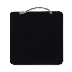 Cheap 😉 6.5" x 6.5" Square Chalkboard Sign by ArtMinds™ 😉