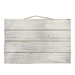 Best deal ✔️ 6 Pack: 17" Whitewashed Wooden Rectangle Plaque by ArtMinds™ ⭐