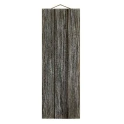 Coupon ⌛ 18" Gray Wash Wooden Plaque by ArtMinds™ 🧨