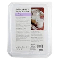 Wholesale ⌛ 8 Pack: Simple Serenity Goats Milk Soap by ArtMinds™ 🔥