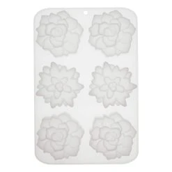 Brand new ⌛ 12 Pack: Simple Serenity Silicone Succulent Soap Mold by ArtMinds™ 👍