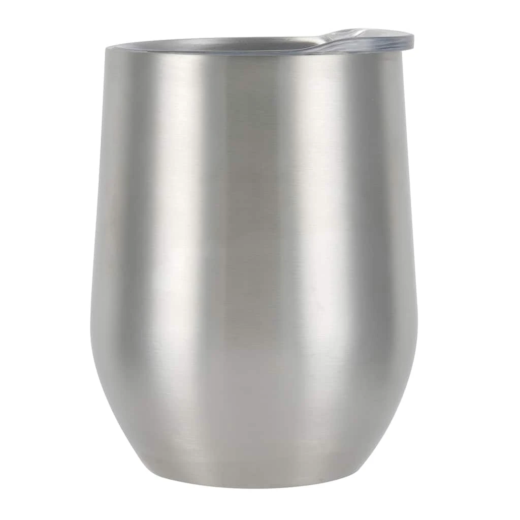 Discount ✨ 12 Pack: 12oz. Silver Stainless Steel Wine Tumbler by ArtMinds™ ✨