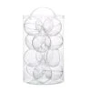 Cheapest 🎁 12ct. 80mm Clear Plastic Open Ball Ornaments by Artminds™ ❤️