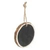 Best reviews of 😉 5ct. 4" Black Pinewood Round Ornament by Artminds™ ✔️