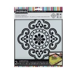 Promo 🎁 6 Packs: 2 ct. (12 total) DIY Home Tile Accent Stencils by ArtMinds® ⭐