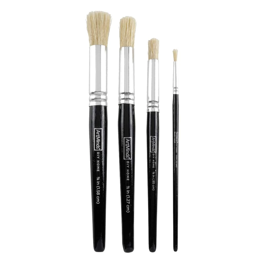 Cheap 😀 Stencil Brush Set by ArtMinds™ DIY Home ⌛