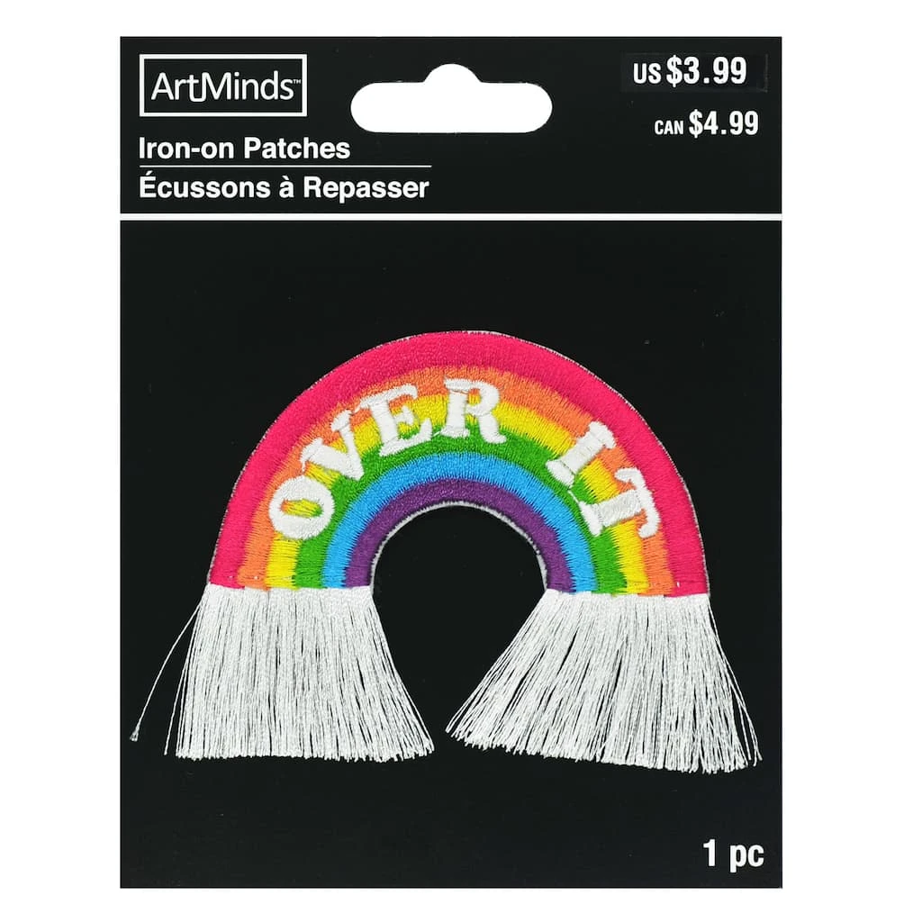 Best Pirce ⭐ Iron-On Over It Rainbow Patch by ArtMinds™ ✔️ - Image 2