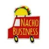 Hot Sale 🛒 Iron-On Nacho Business Patch by ArtMinds™ 😍
