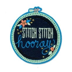 Best reviews of ✔️ Iron-On Stitch Stitch Hooray Patch by ArtMinds™ 👍