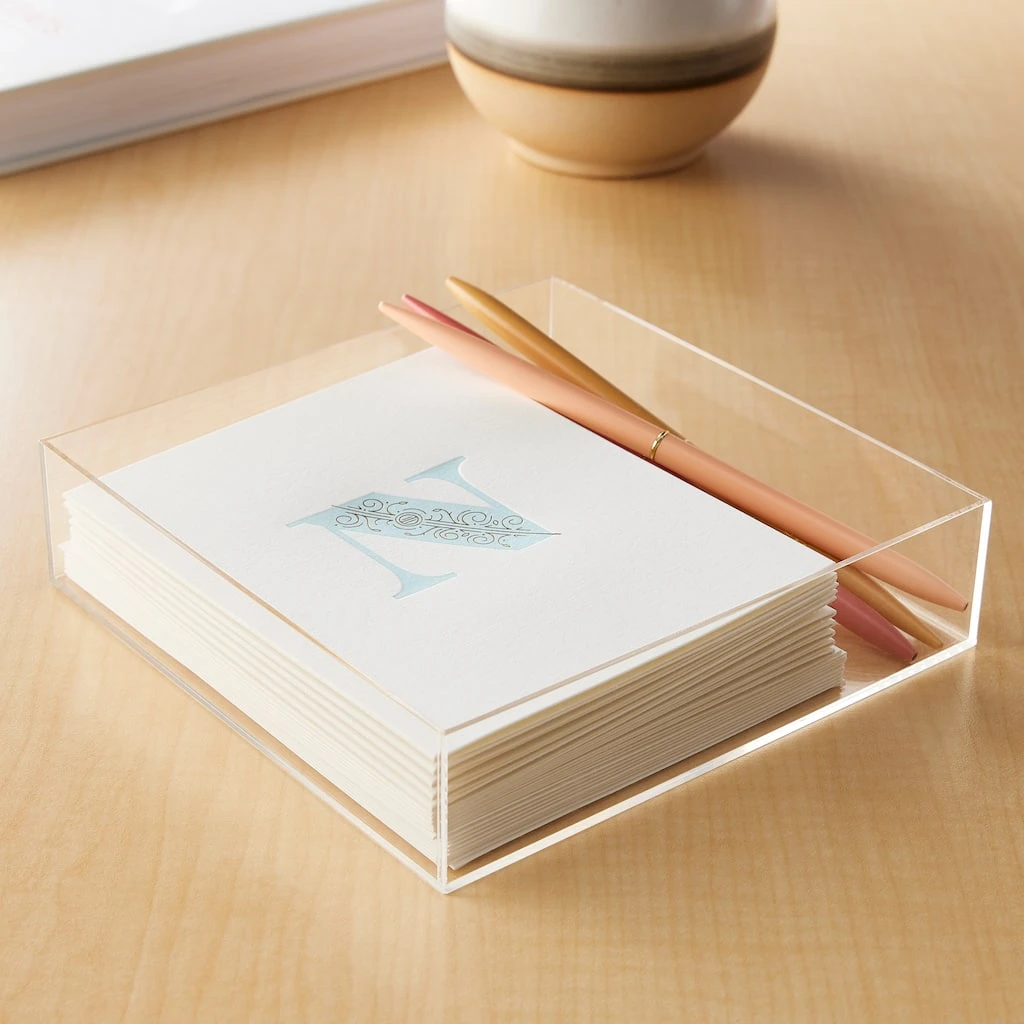 New 👏 6" Clear Acrylic Square Tray by ArtMinds™ ✔️ - Image 2