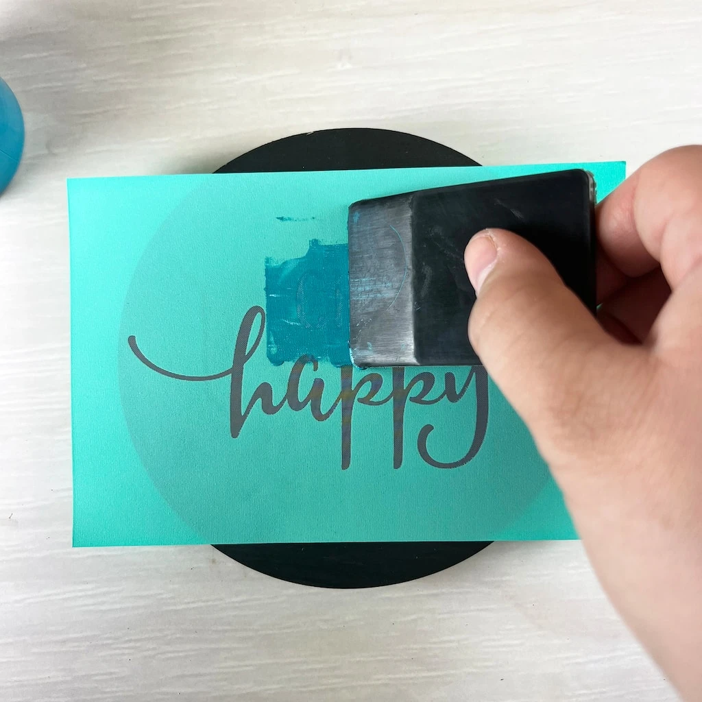 Promo ⭐ 12 Pack: Choose Happy DIY Wood Stencil Kit by ArtMinds™ 🔔 - Image 3