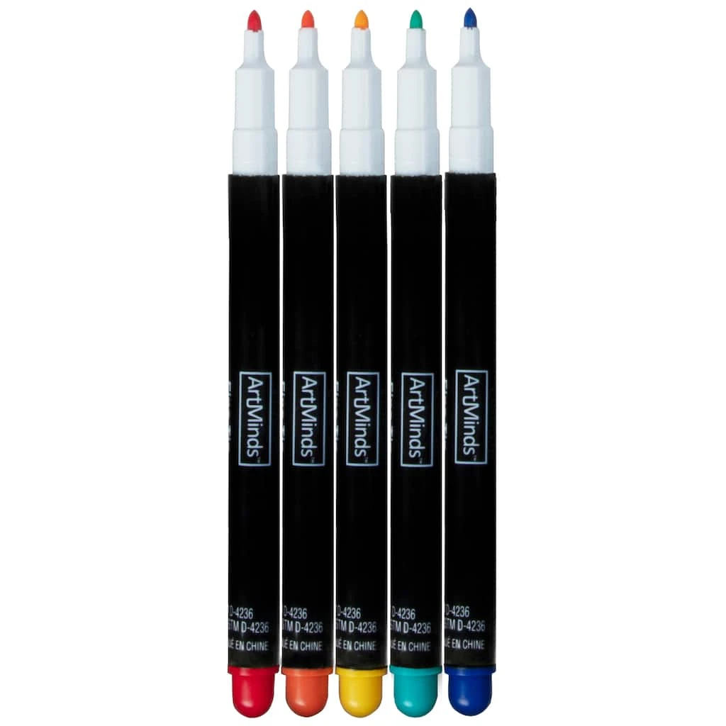 Hot Sale 😉 Fine Tip Fabric Marker Set by ArtMinds™ ⭐ - Image 2