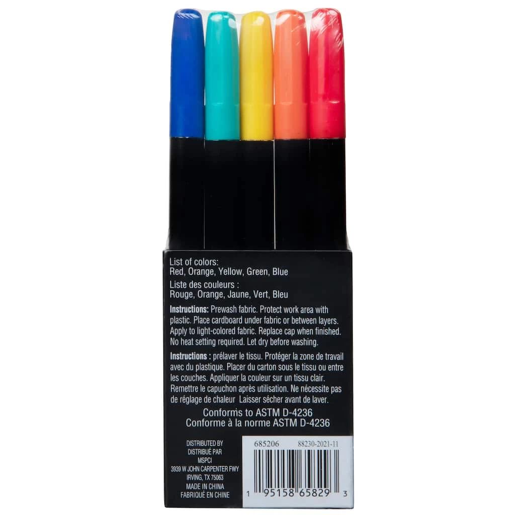 Hot Sale 😉 Fine Tip Fabric Marker Set by ArtMinds™ ⭐ - Image 4