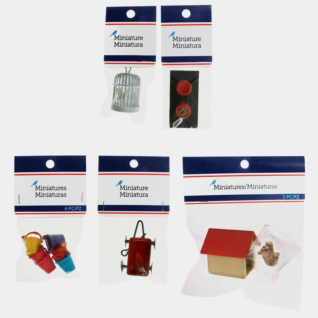 Outlet ๐ 12 Pack: Mini Pet Bowls on Mat by ArtMinds™ ๐งจ - Image 2