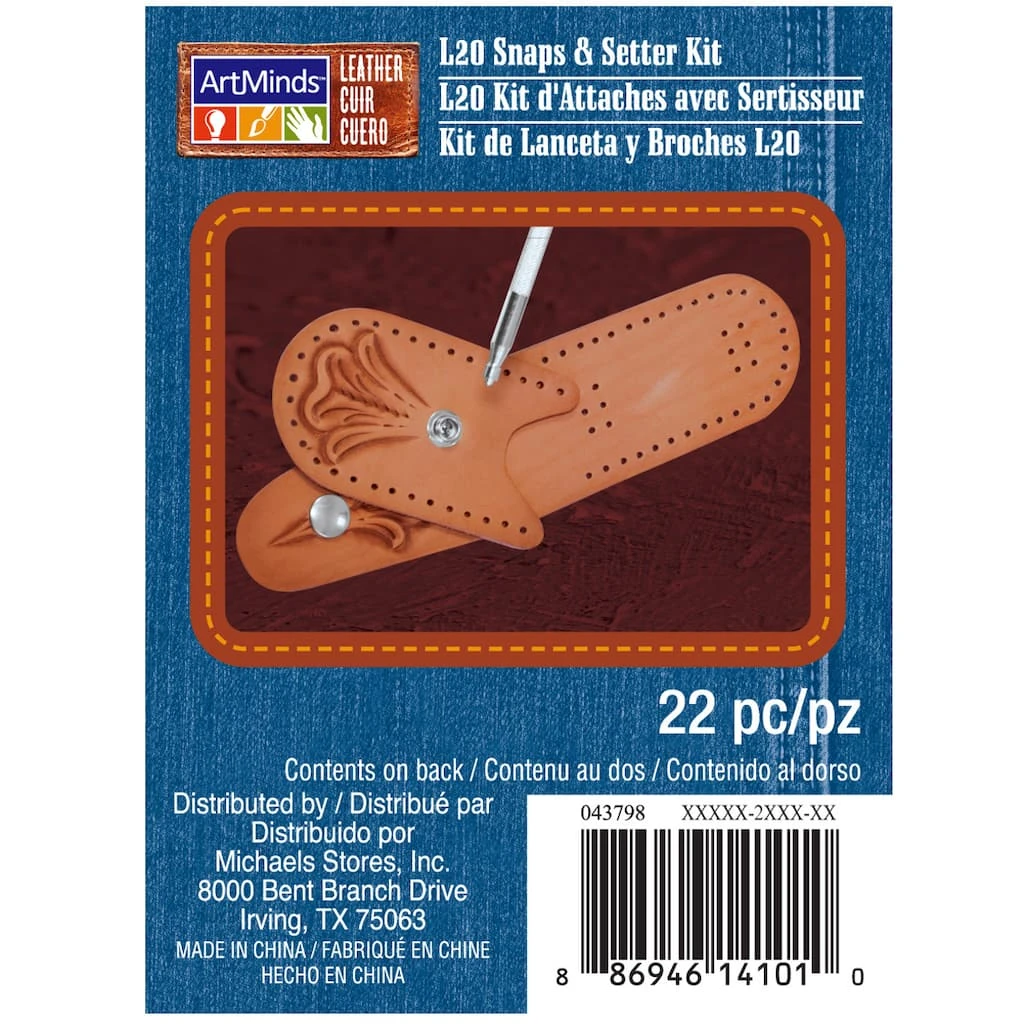 Wholesale 💯 12 Pack: Snaps & Setter Kit by ArtMinds™ 👍