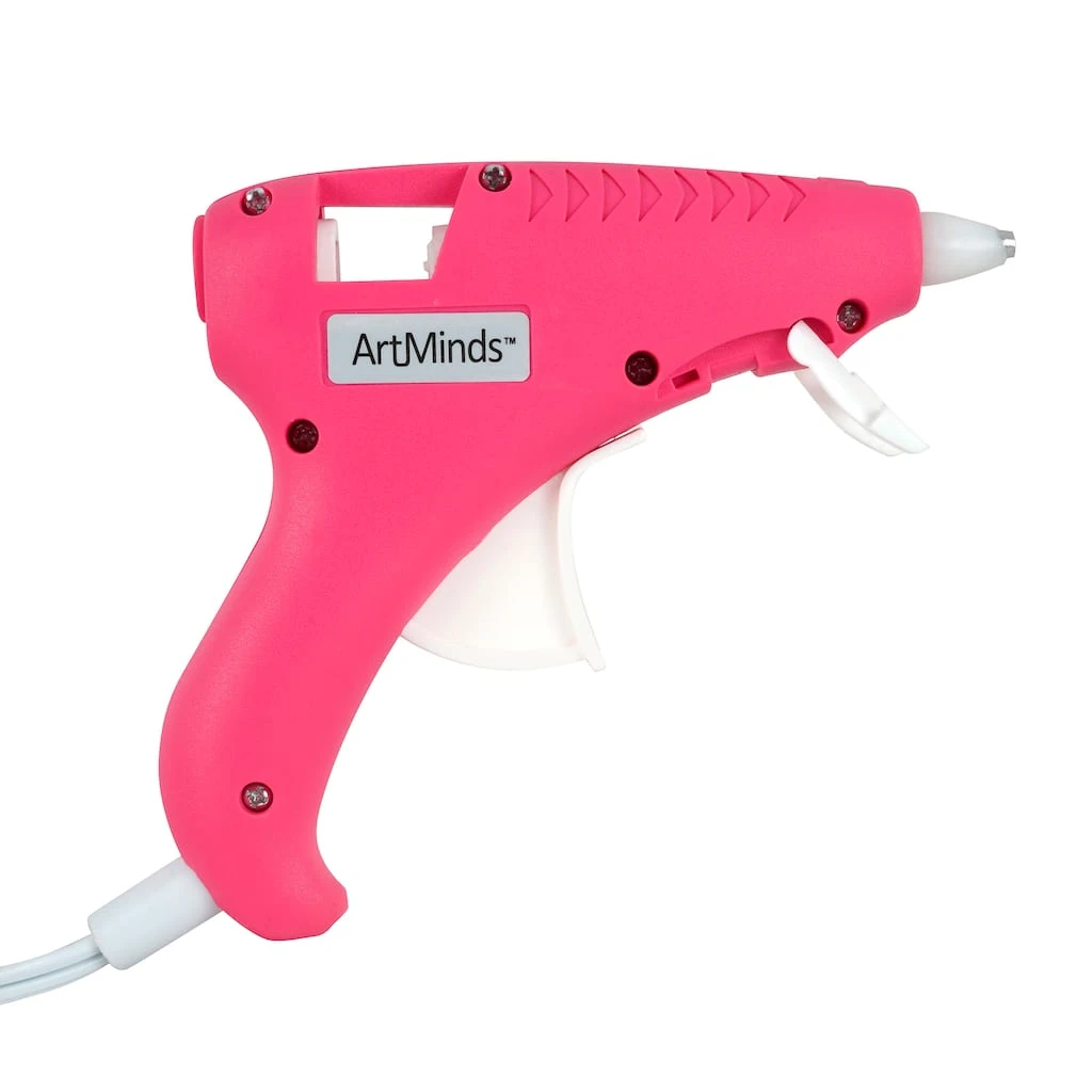 Brand new 😀 12 Pack: Pink Fashion Mini Glue Gun by ArtMinds® ⭐