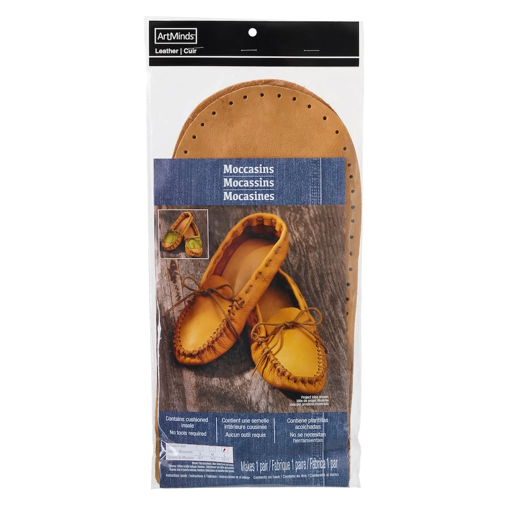 Top 10 🛒 6 Pack: Leather Moccasin Craft Kit by ArtMinds™ 🎉