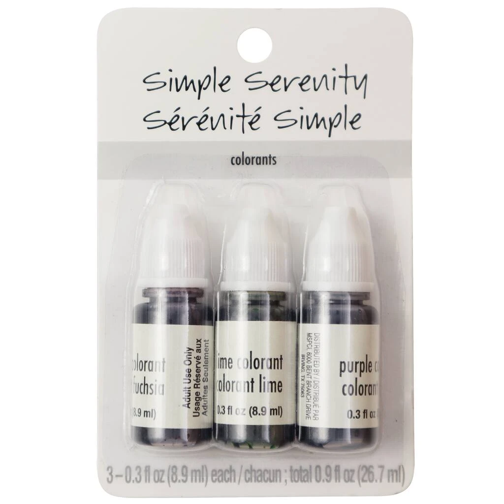 Coupon 🛒 9 Packs: 3 ct. (27 total) Fuchsia, Lime & Purple Soap Colorant by ArtMinds® ✔️