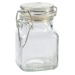 Wholesale ✔️ 24 Pack: Glass Square Apothecary Jar by ArtMinds™ ⌛