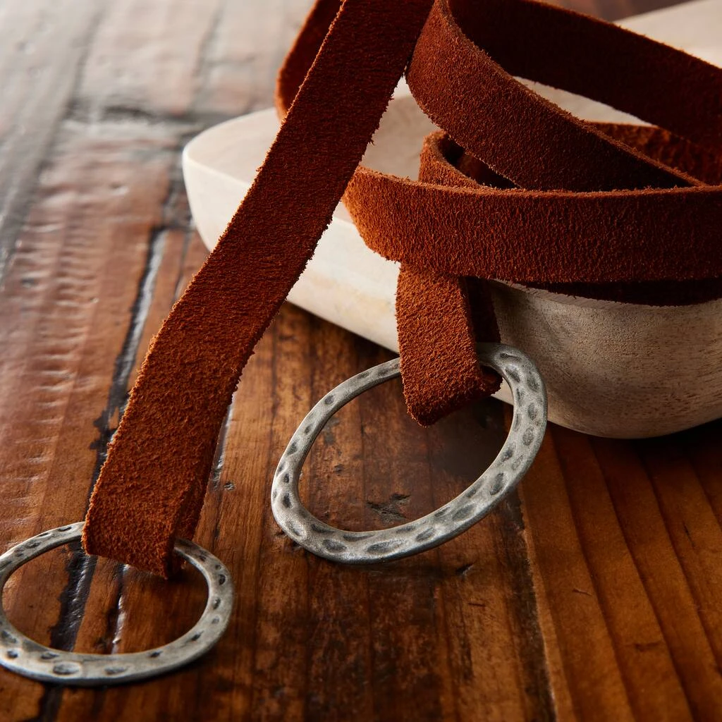 Hot Sale ๐งจ 12 Pack: Medium Brown Suede Strip by ArtMinds™ โ - Image 2