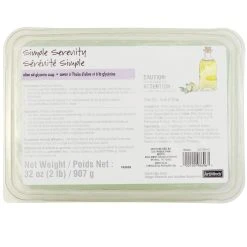 Discount โ 12 Pack: Simple Serenity Soap Making Olive Oil Glycerin Soap by ArtMinds™ ๐